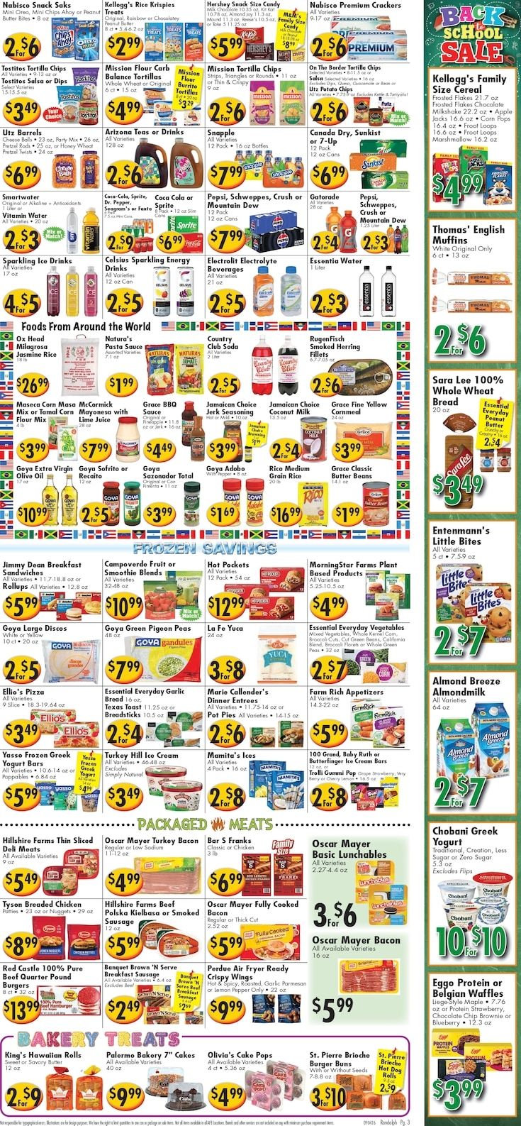 America's Food Basket (Randolph, MA) Weekly Ad September 4 - 10, 2026