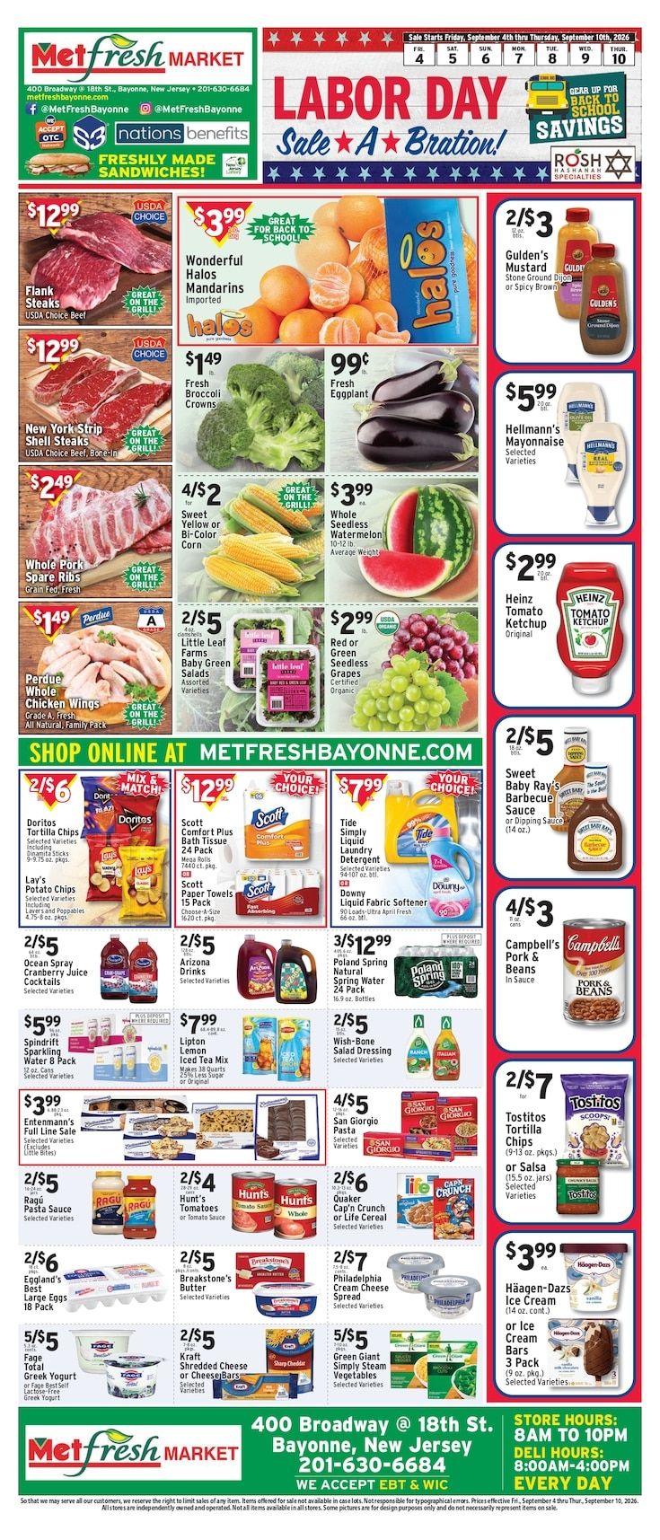 Met Fresh Weekly Ad September 4 - 10, 2026