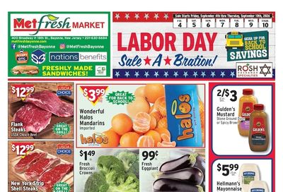Met Fresh Weekly Ad September 4 - 10, 2026