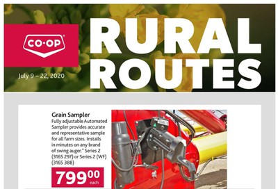 Co-op (West) Rural Routes Flyer July 9 to 22