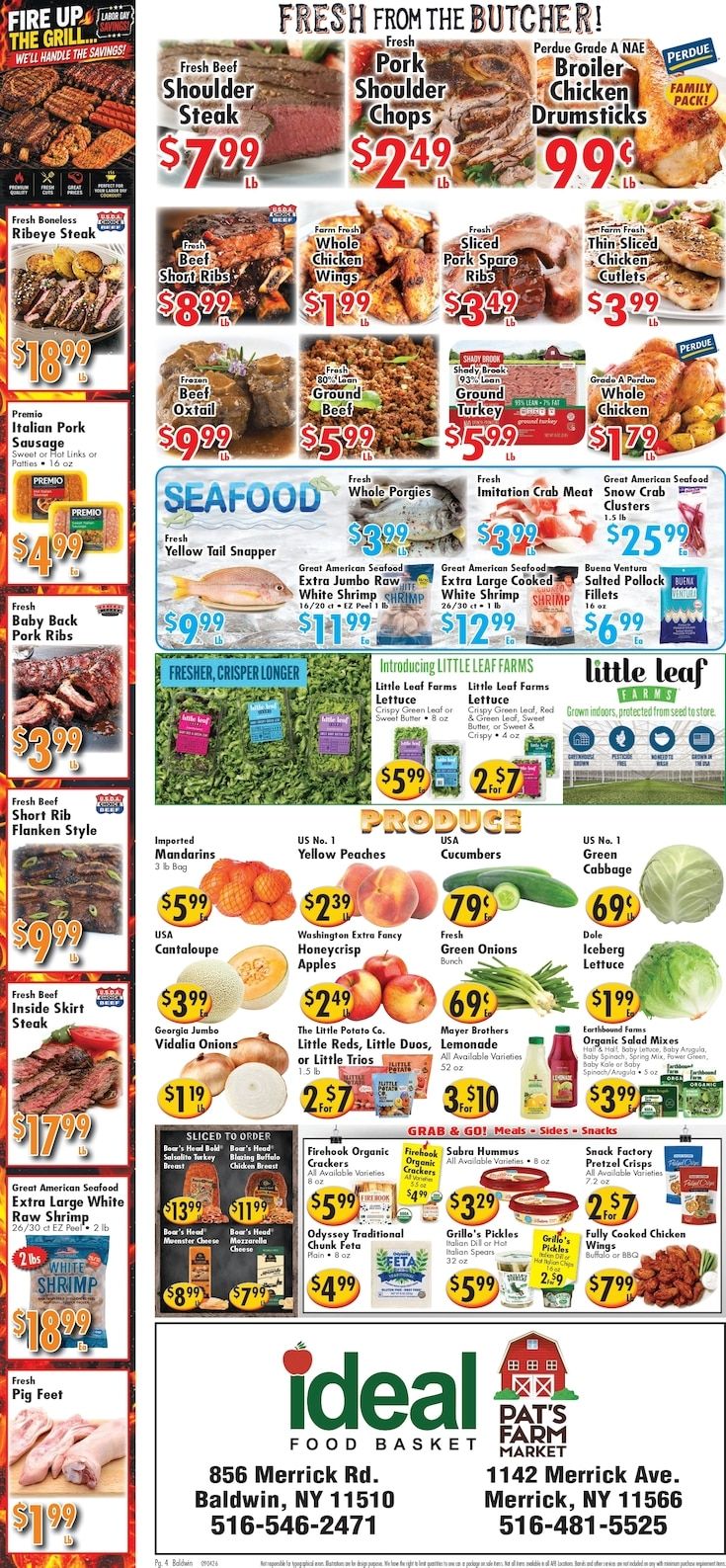 Ideal Food Basket (Baldwin, NY) Weekly Ad September 4 - 10, 2026