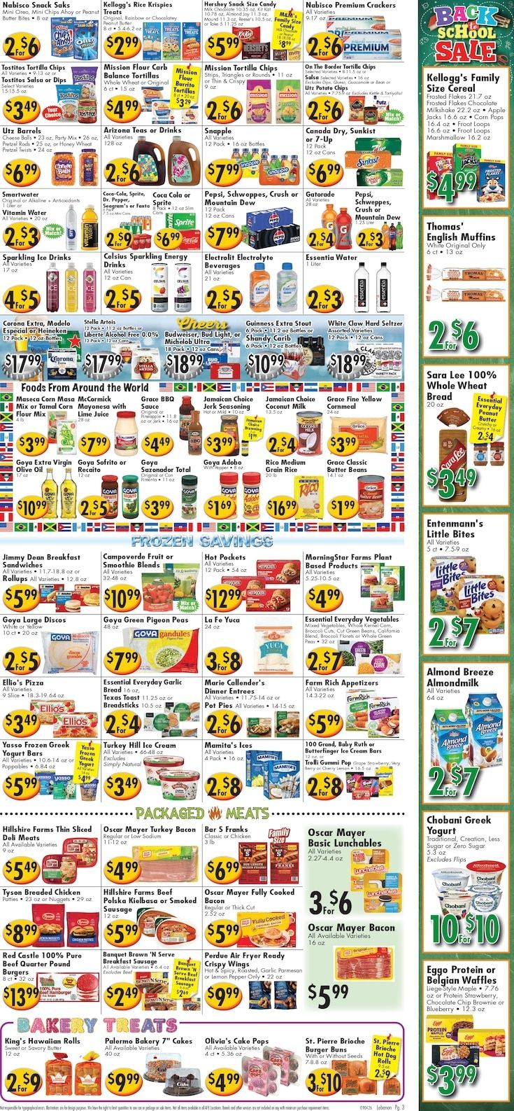Ideal Food Basket (Lebanon, PA) Weekly Ad September 4 - 10, 2026