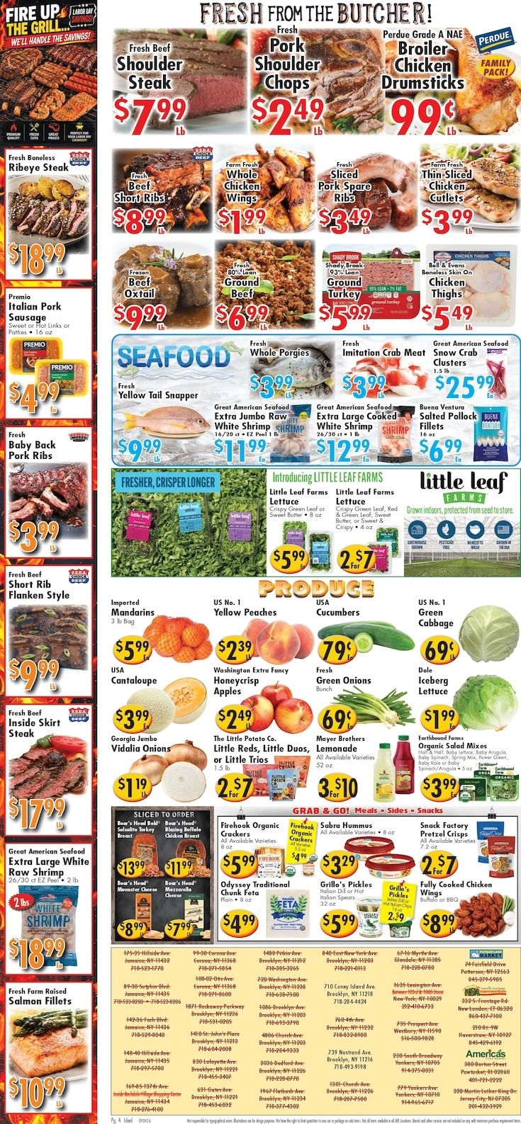 Ideal Food Basket (New Jersey, New York) Weekly Ad September 4 - 10, 2026