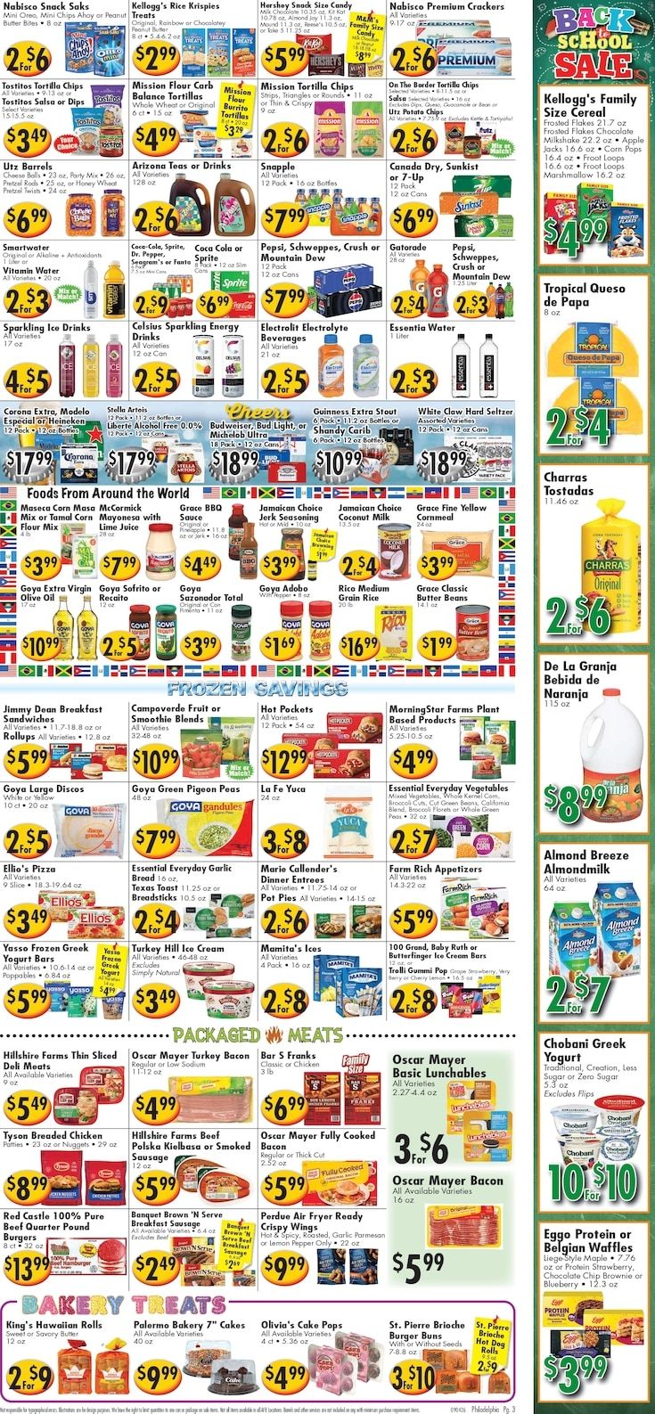 Ideal Food Basket (Philadelphia, PA) Weekly Ad September 4 - 10, 2026