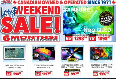 2001 Audio Video Flyer September 4 to 10