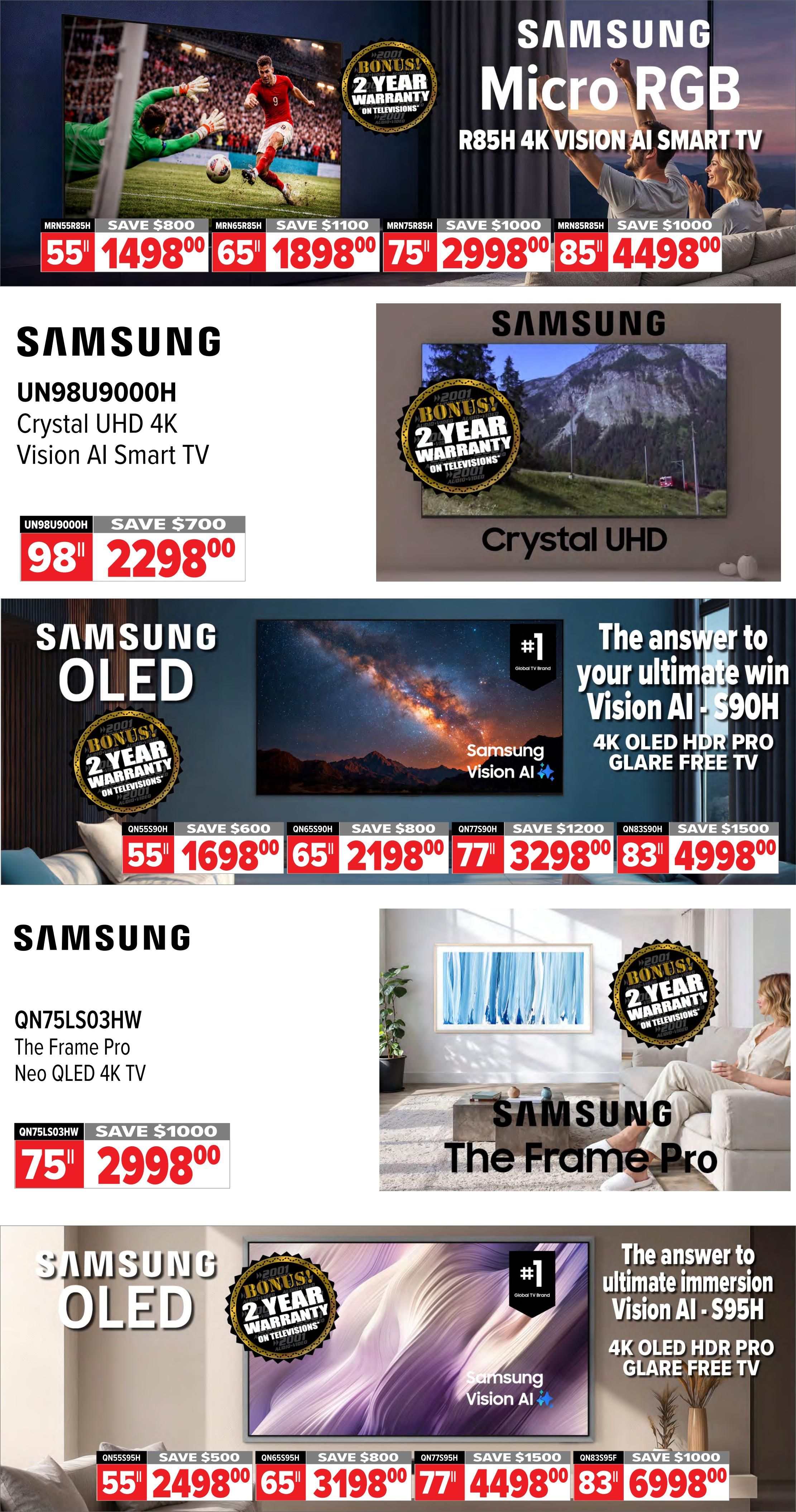 2001 Audio Video Flyer September 4 to 10