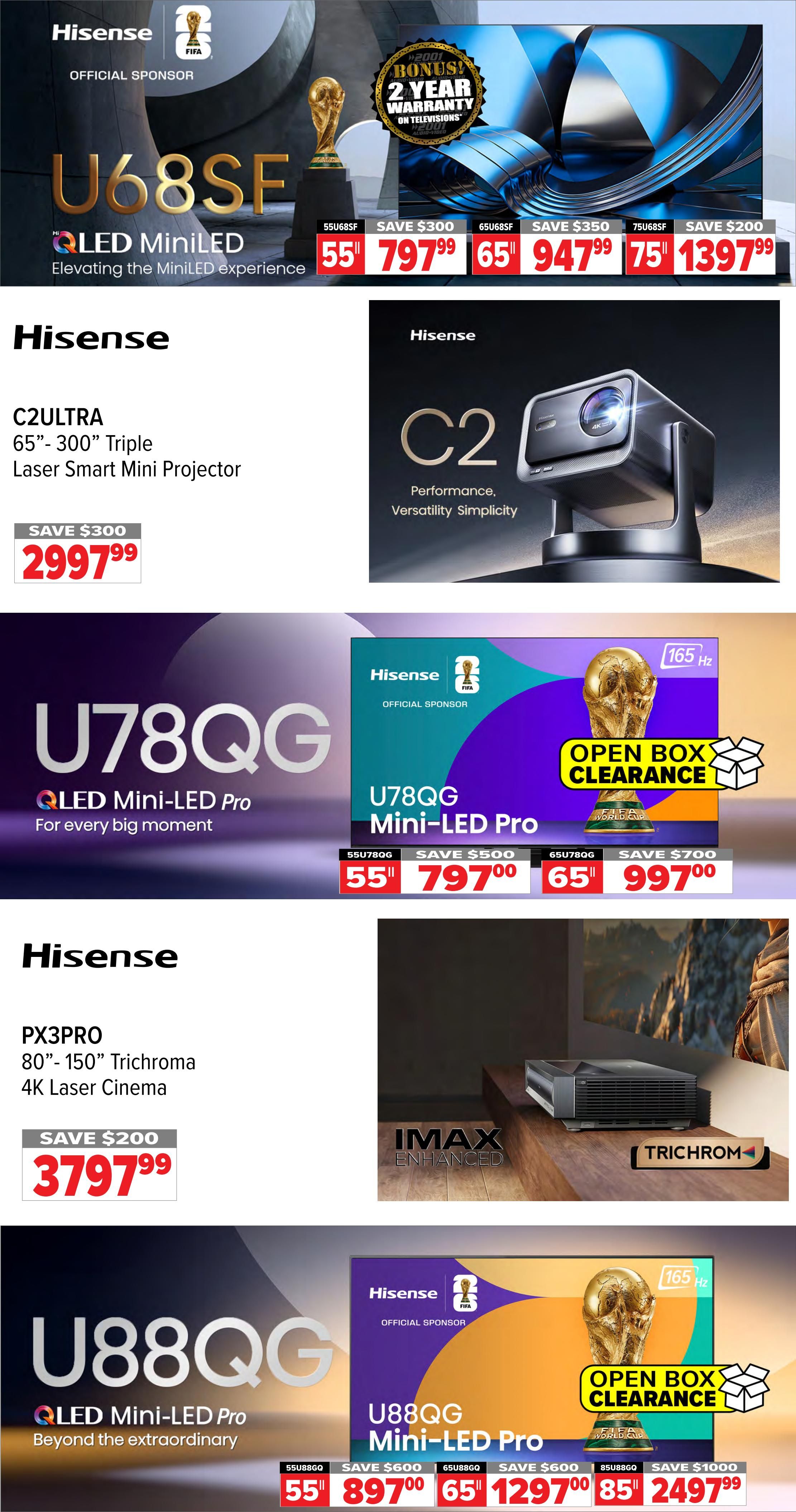 2001 Audio Video Flyer September 4 to 10