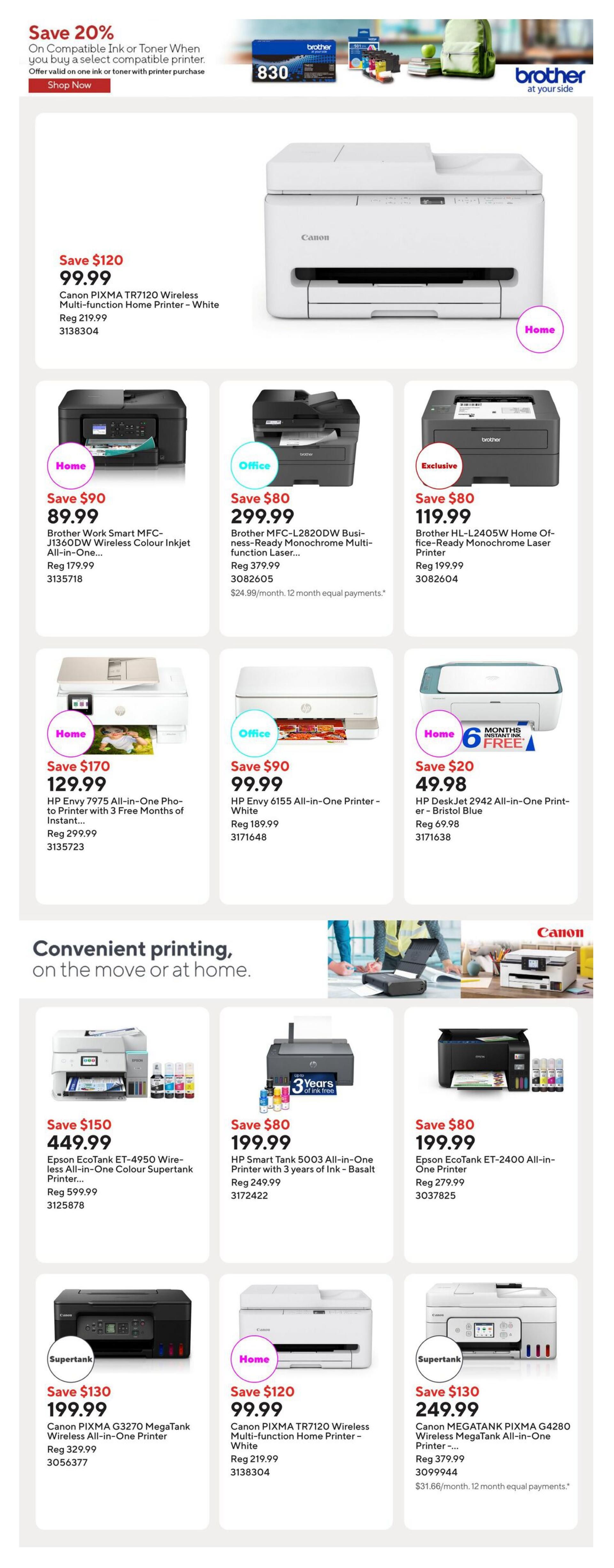 Staples Flyer September 4 to 10