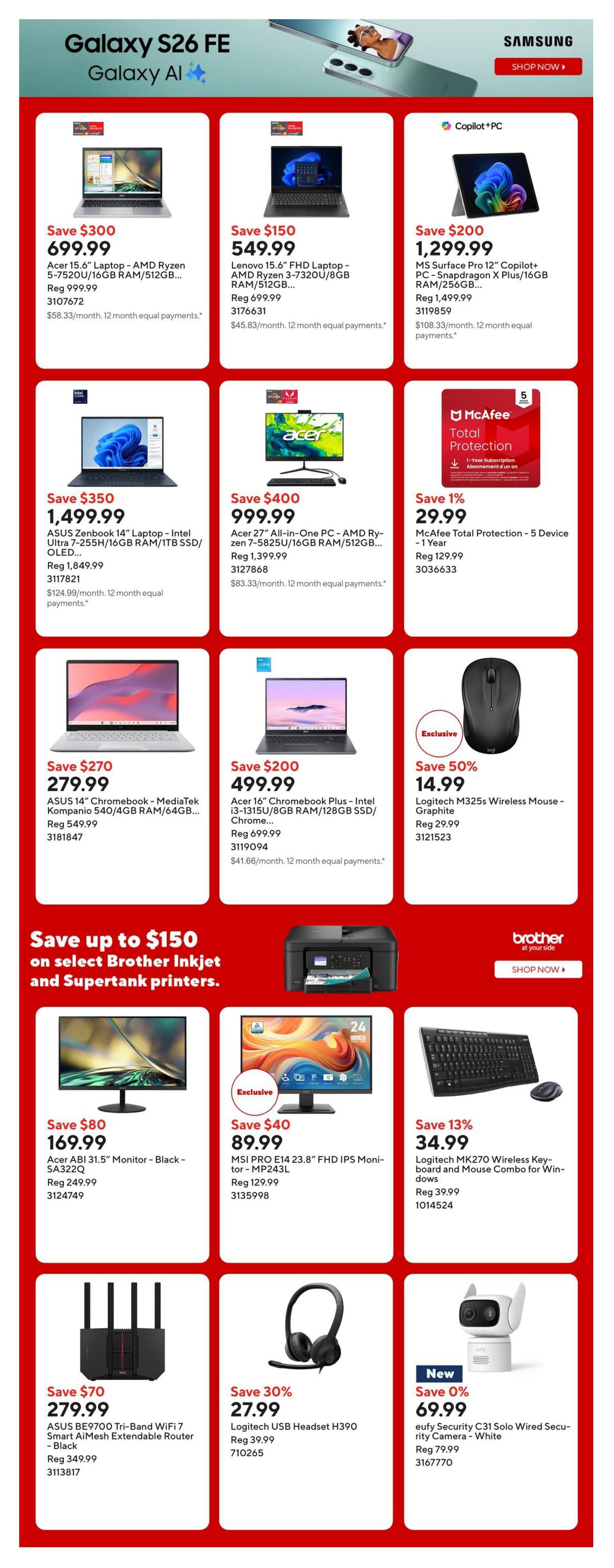 Staples Flyer September 4 to 10