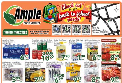 Ample Food Market (North York) Flyer September 4 to 10
