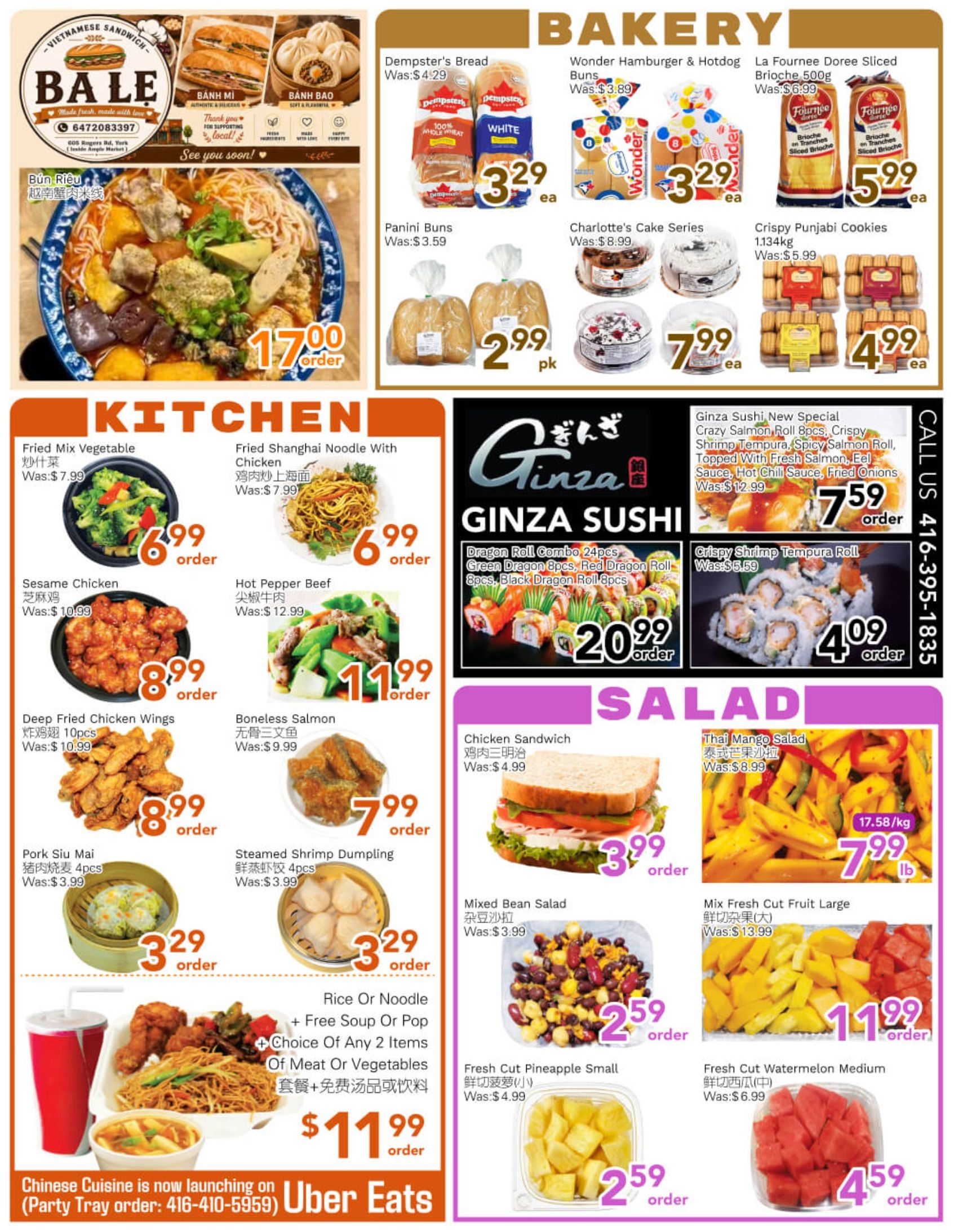 Ample Food Market (North York) Flyer September 4 to 10