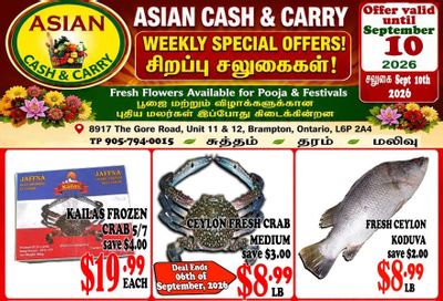 Asian Cash & Carry Flyer September 4 to 10