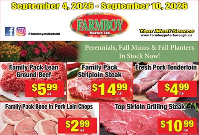 Farmboy Peterborough Flyer September 4 to 10