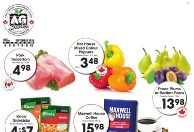 AG Foods Flyer September 4 to 10