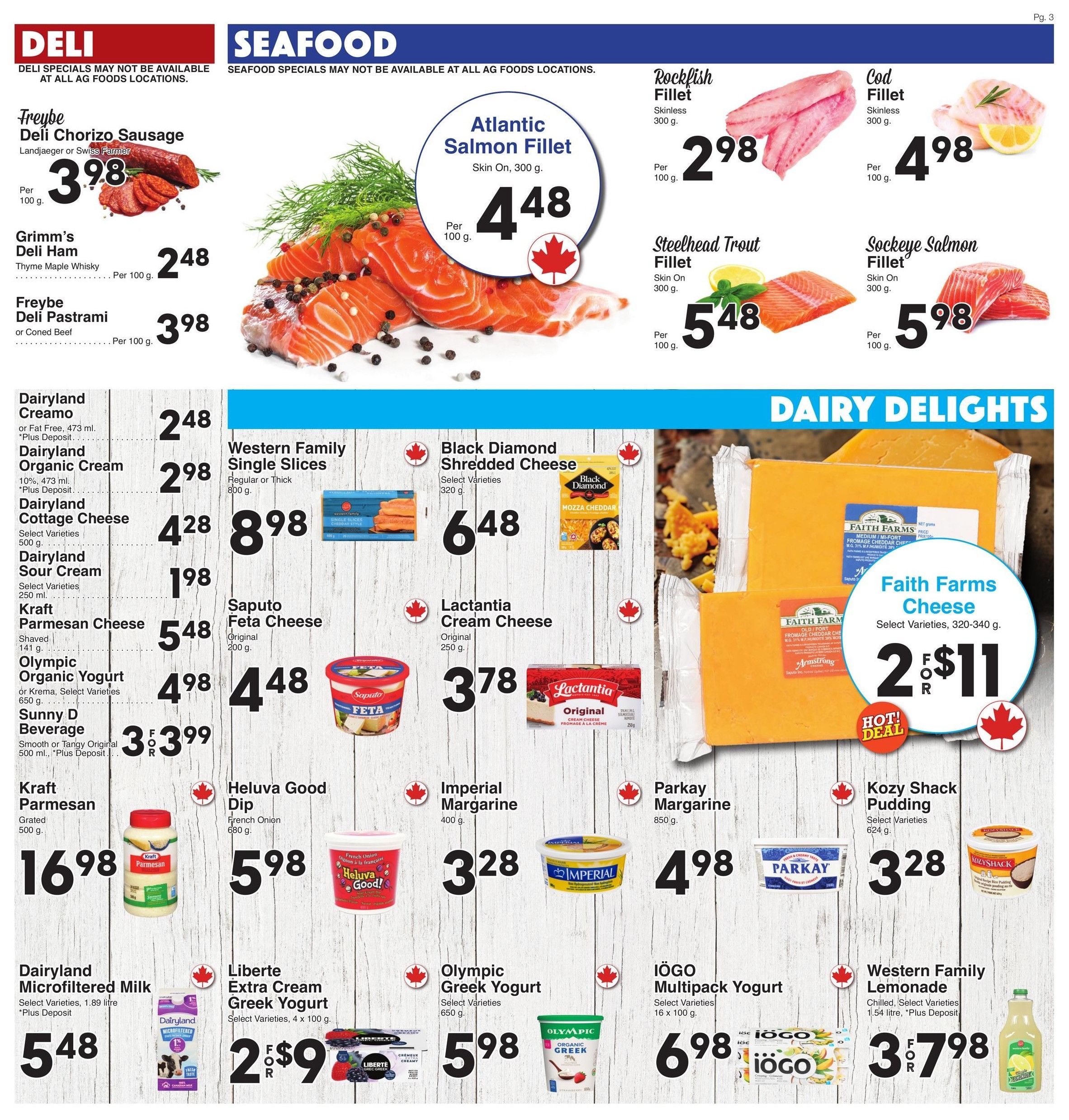 AG Foods Flyer September 4 to 10