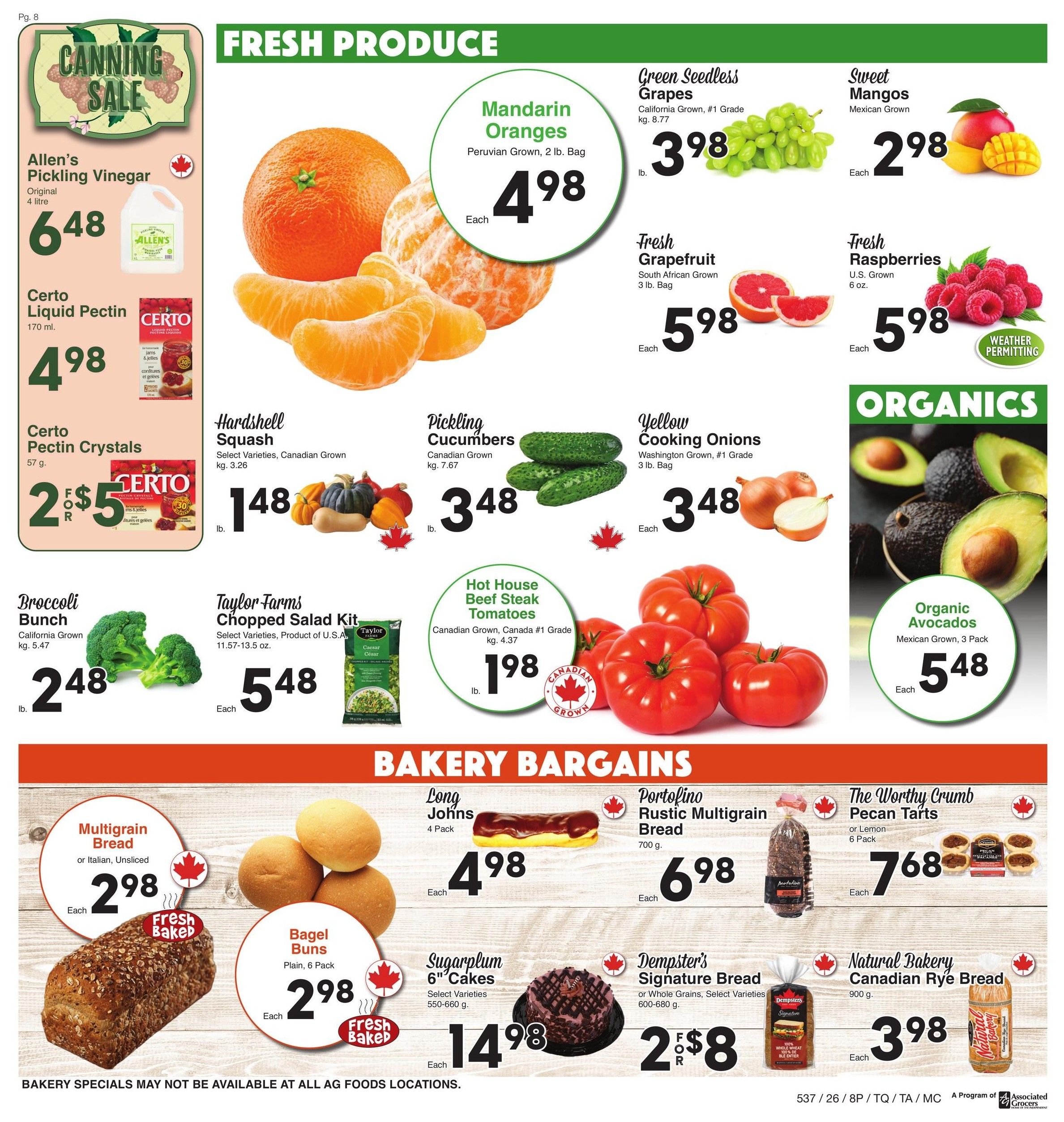 AG Foods Flyer September 4 to 10