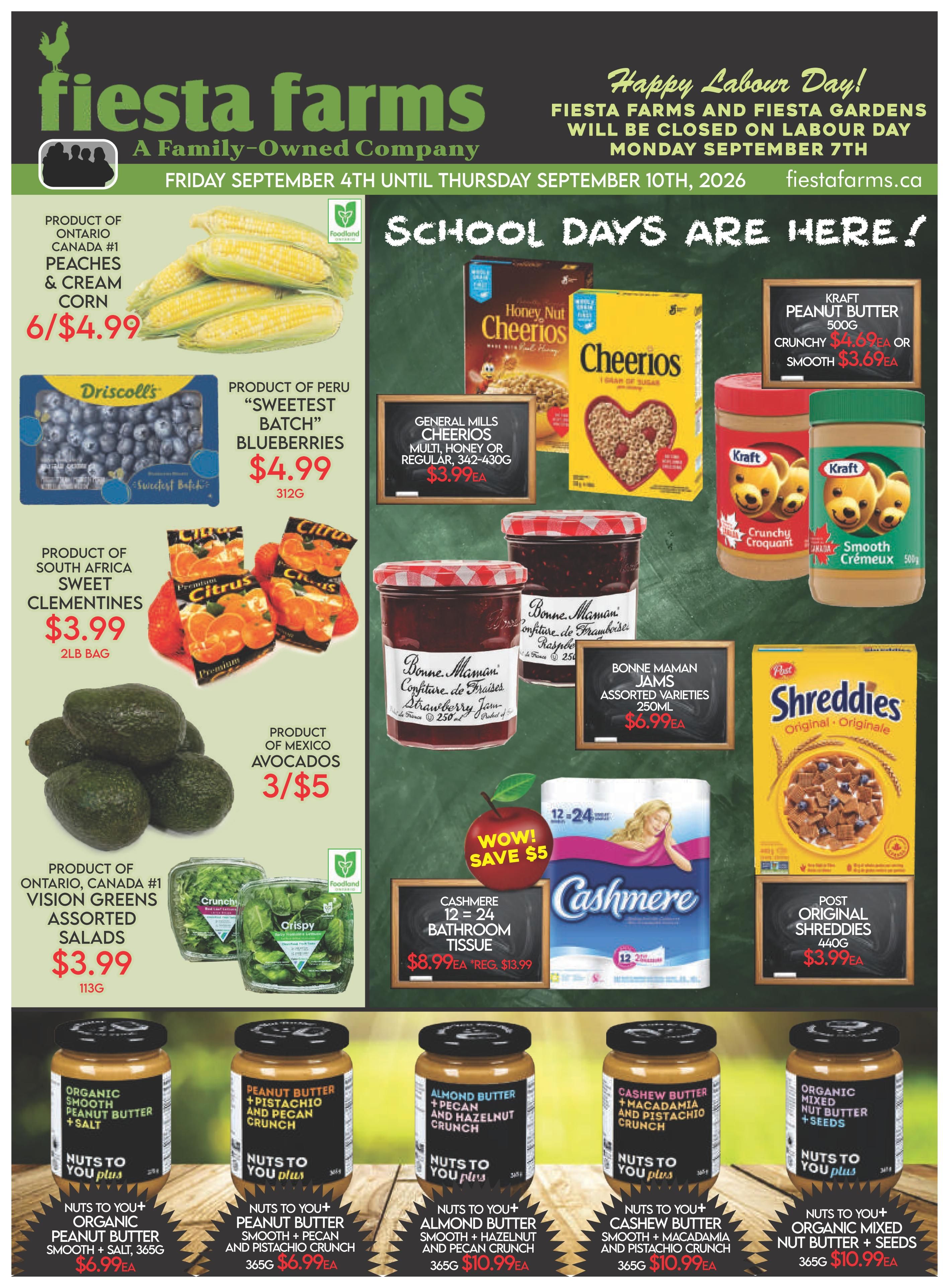 Fiesta Farms Flyer September 4 to 10