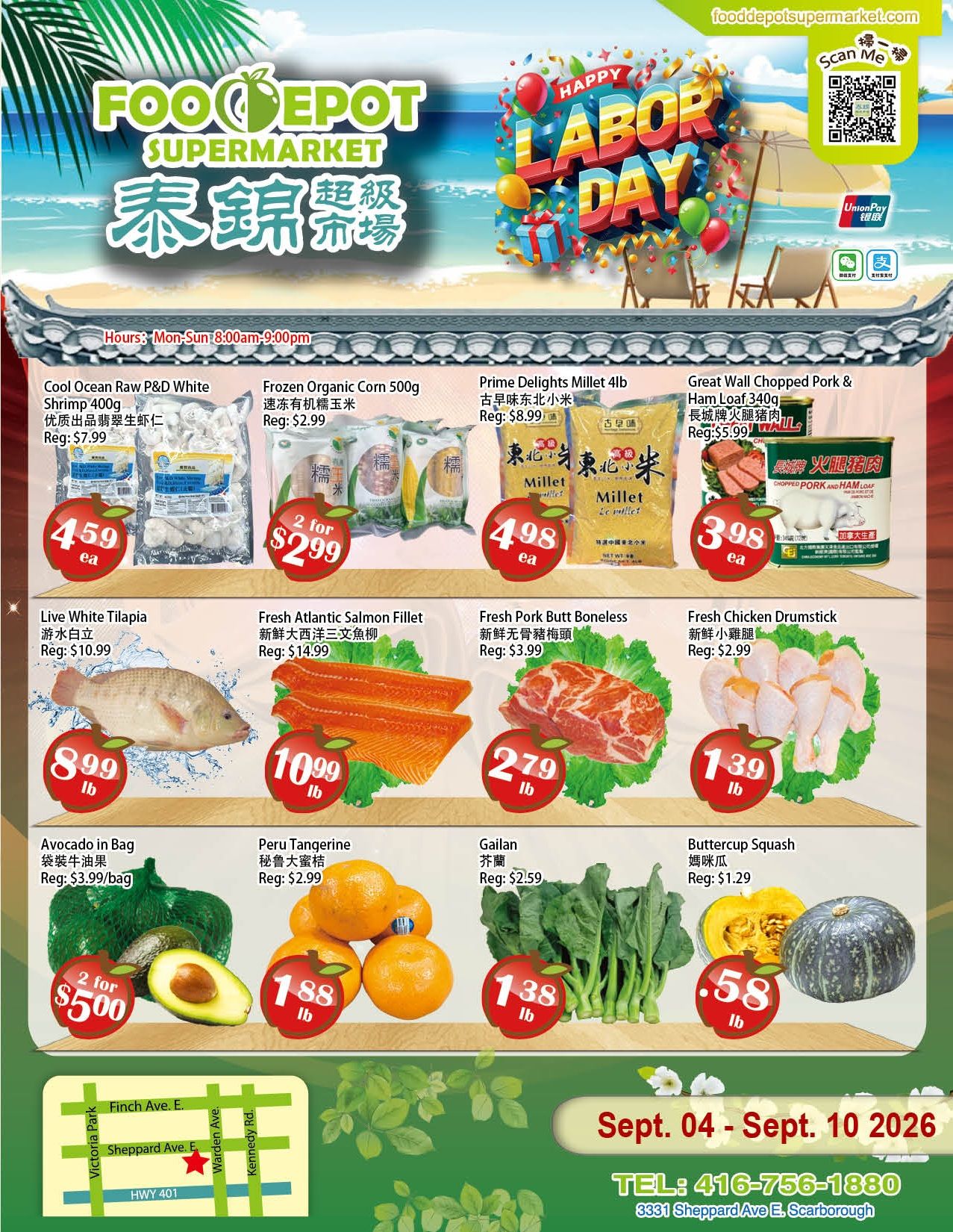 Food Depot Supermarket Flyer September 4 to 10