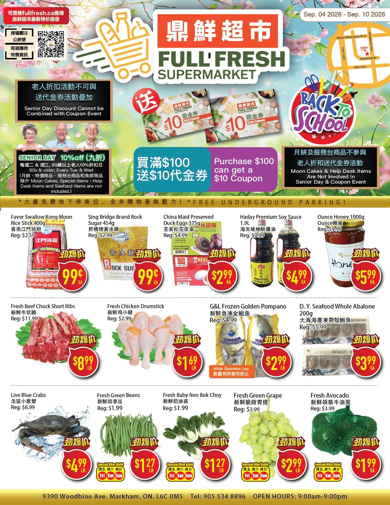 Full Fresh Supermarket Flyer September 4 to 10