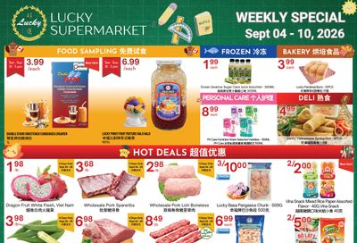 Lucky Supermarket (Edmonton) Flyer September 4 to 10