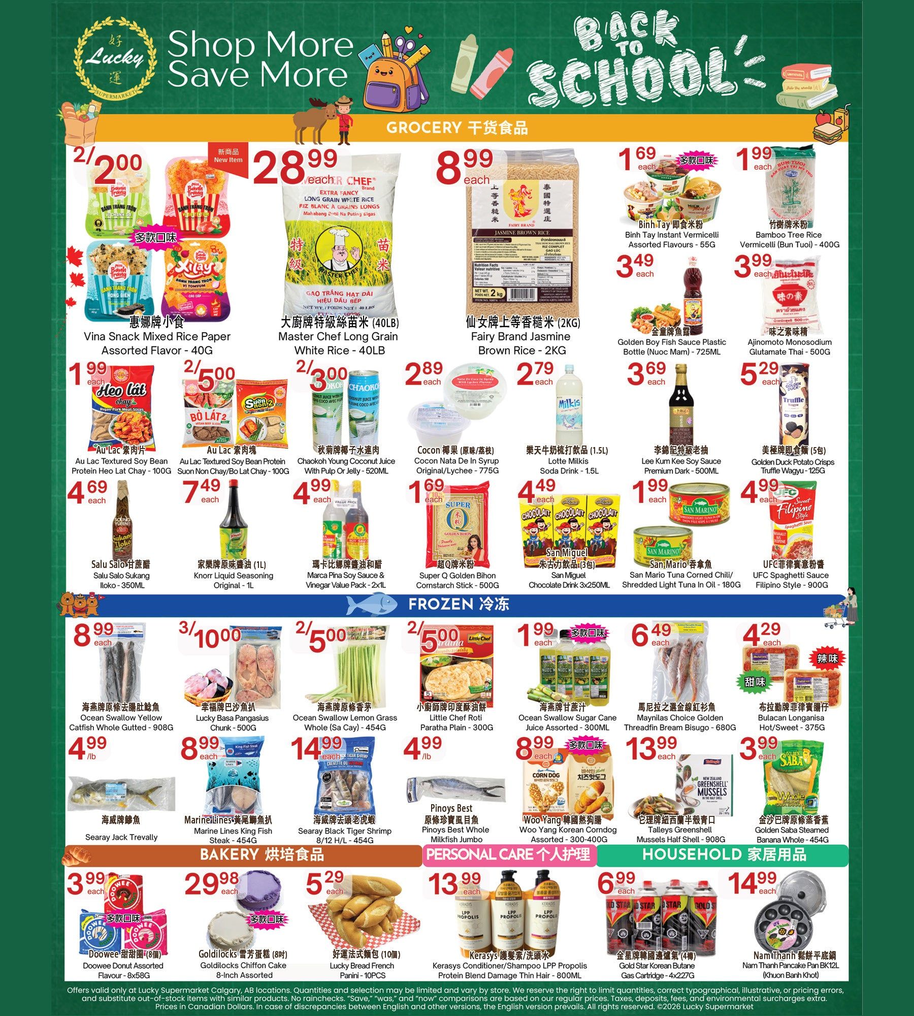 Lucky Supermarket (Calgary) Flyer September 4 to 10