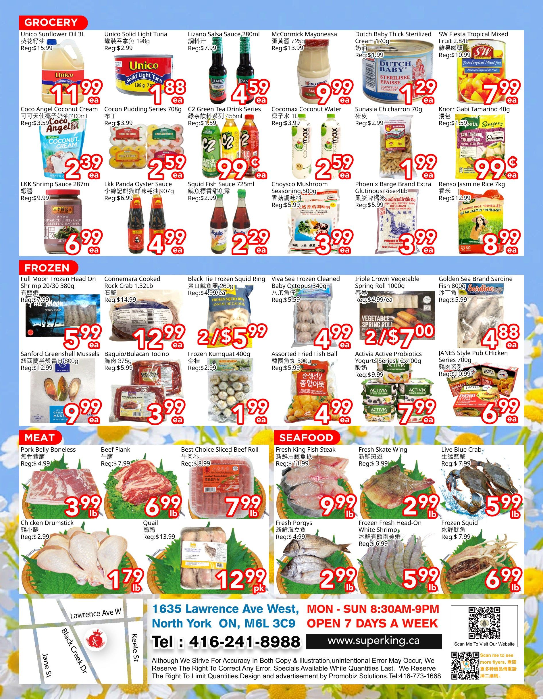 Superking Supermarket (North York) Flyer September 4 to 10