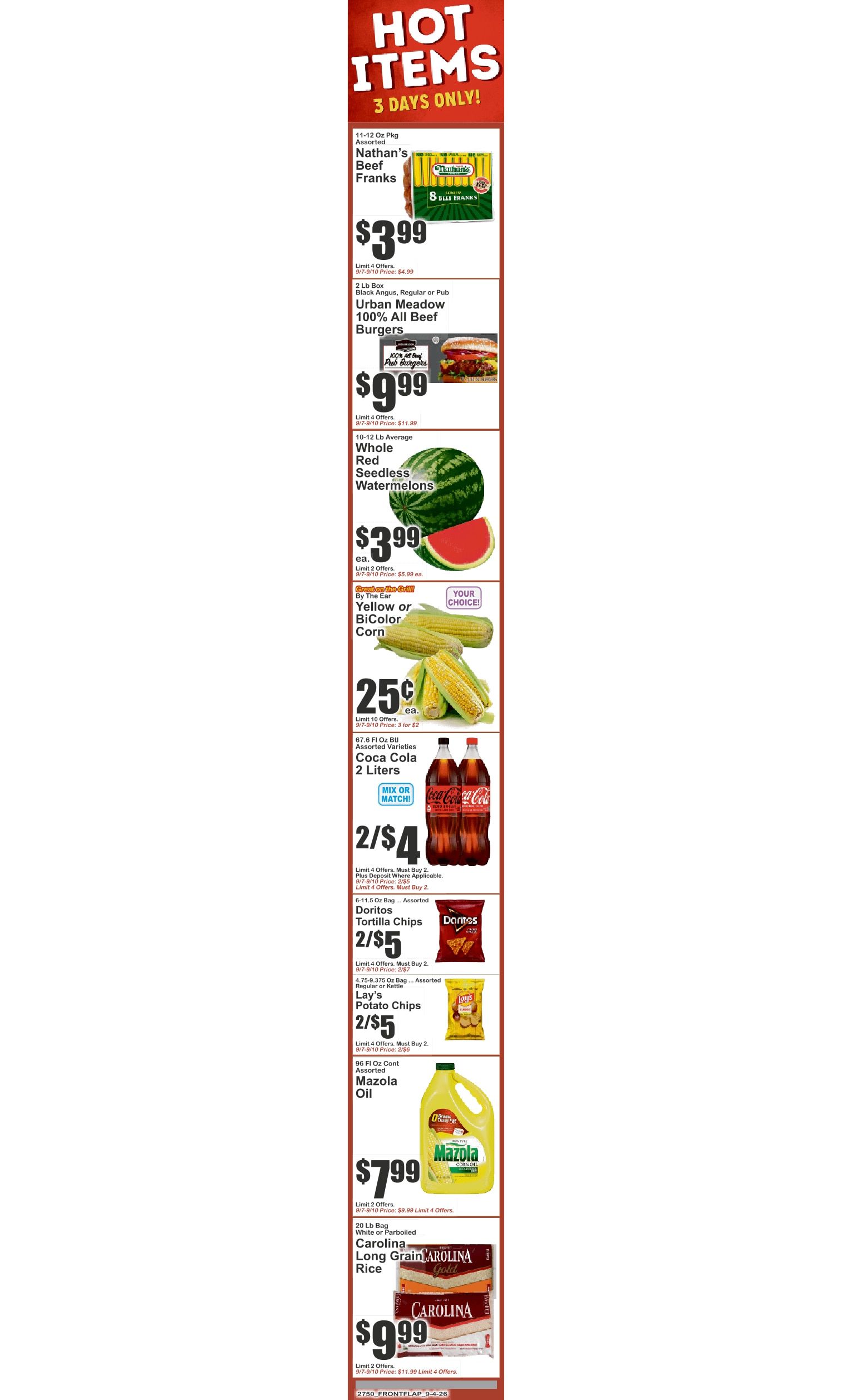 Food Universe (1559 Flatbush Avenue, Brooklyn, NY) Weekly Ad September 4 - 10, 2026
