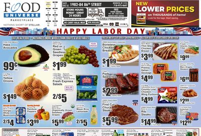 Food Universe (1982-84 86th Street, Brooklyn, NY) Weekly Ad September 4 - 10, 2026