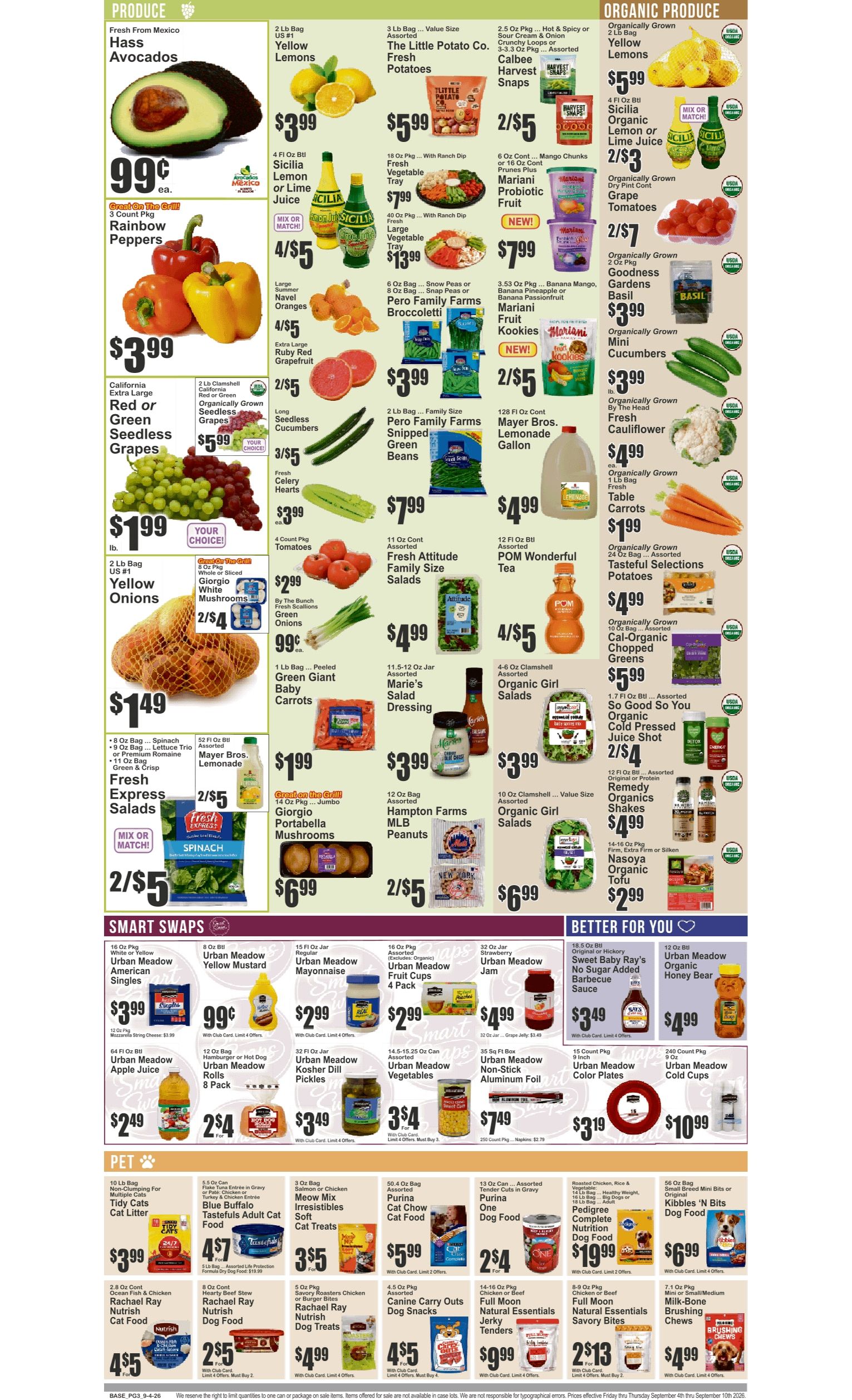 Food Universe (1982-84 86th Street, Brooklyn, NY) Weekly Ad September 4 - 10, 2026
