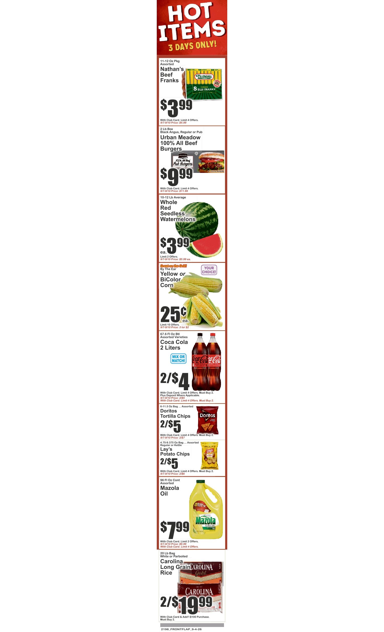 Food Universe (760 Melrose Ave., Bronx, NY) Weekly Ad September 4 - 10, 2026