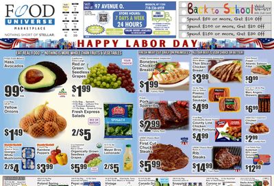 Food Universe (97 Avenue O, Brooklyn, NY) Weekly Ad September 4 - 10, 2026