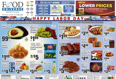 Food Universe (South Ozone Park, NY) Weekly Ad September 4 - 10, 2026