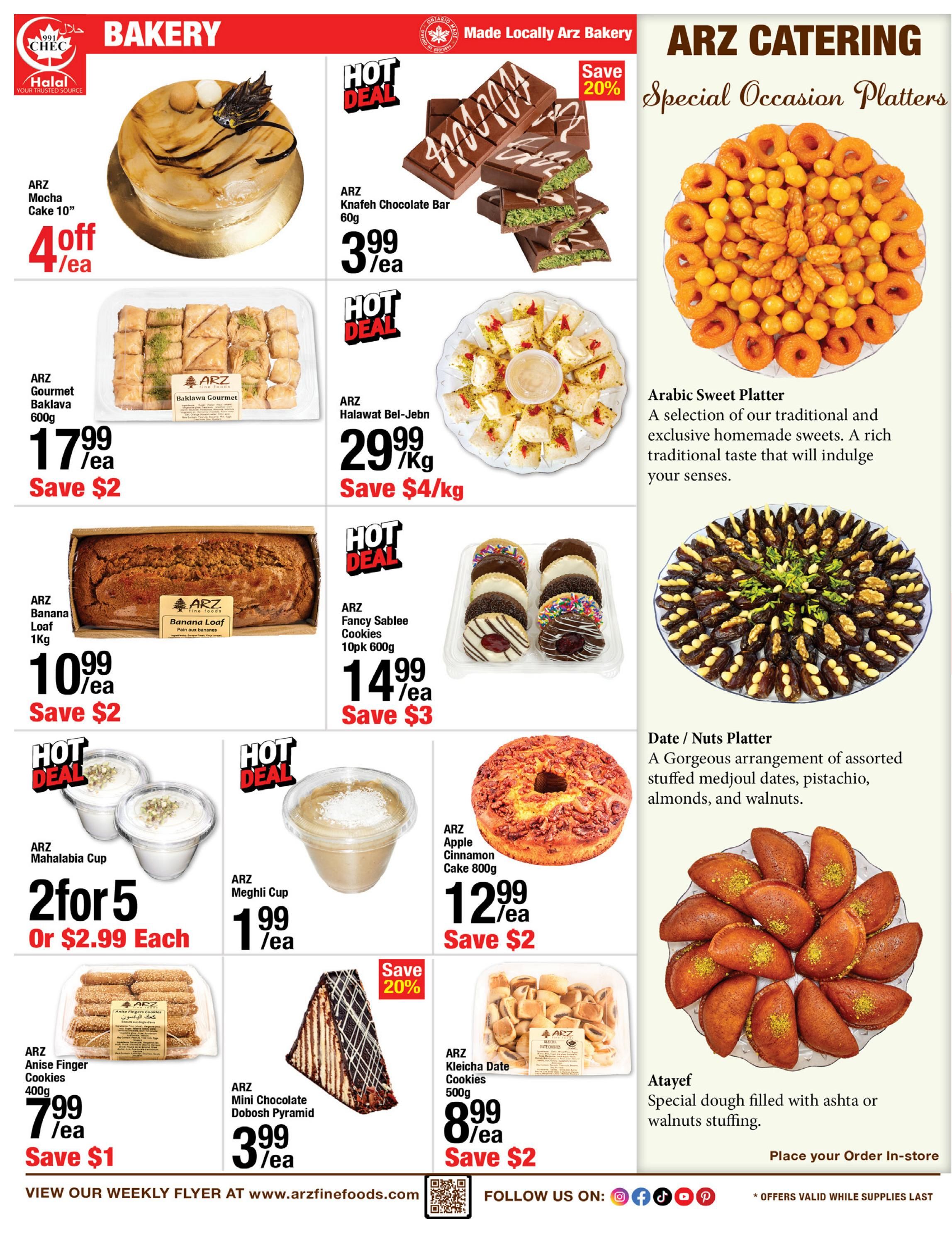 Arz Fine Foods Flyer September 4 to 10
