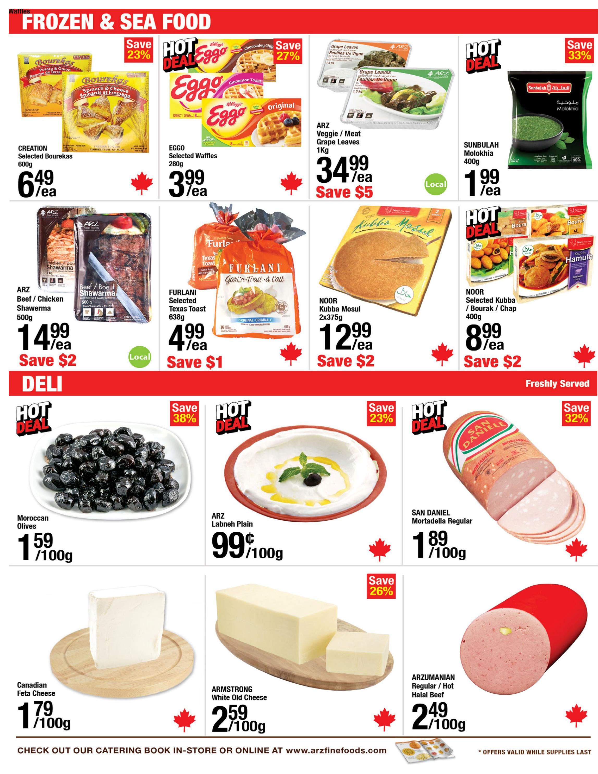 Arz Fine Foods Flyer September 4 to 10