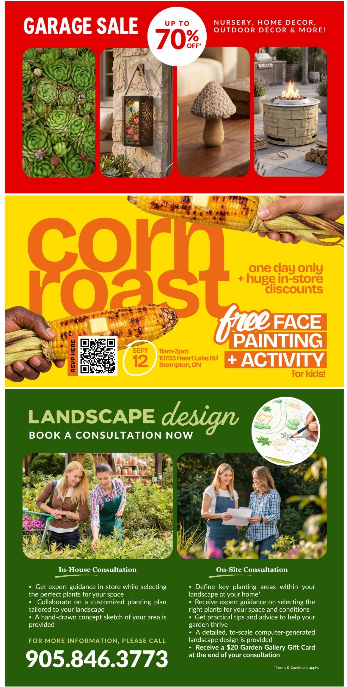 Lakeside Garden Gallery Flyer September 4 to 10