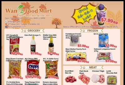 Wan 2 Food Mart Flyer September 4 to 10