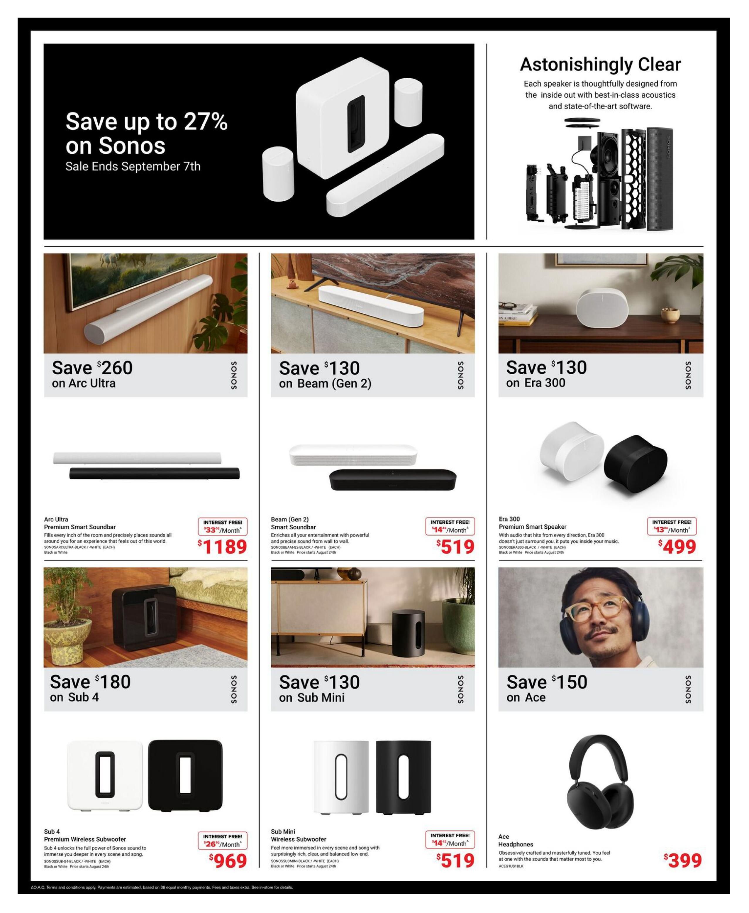 Visions Electronics Flyer September 4 to 10