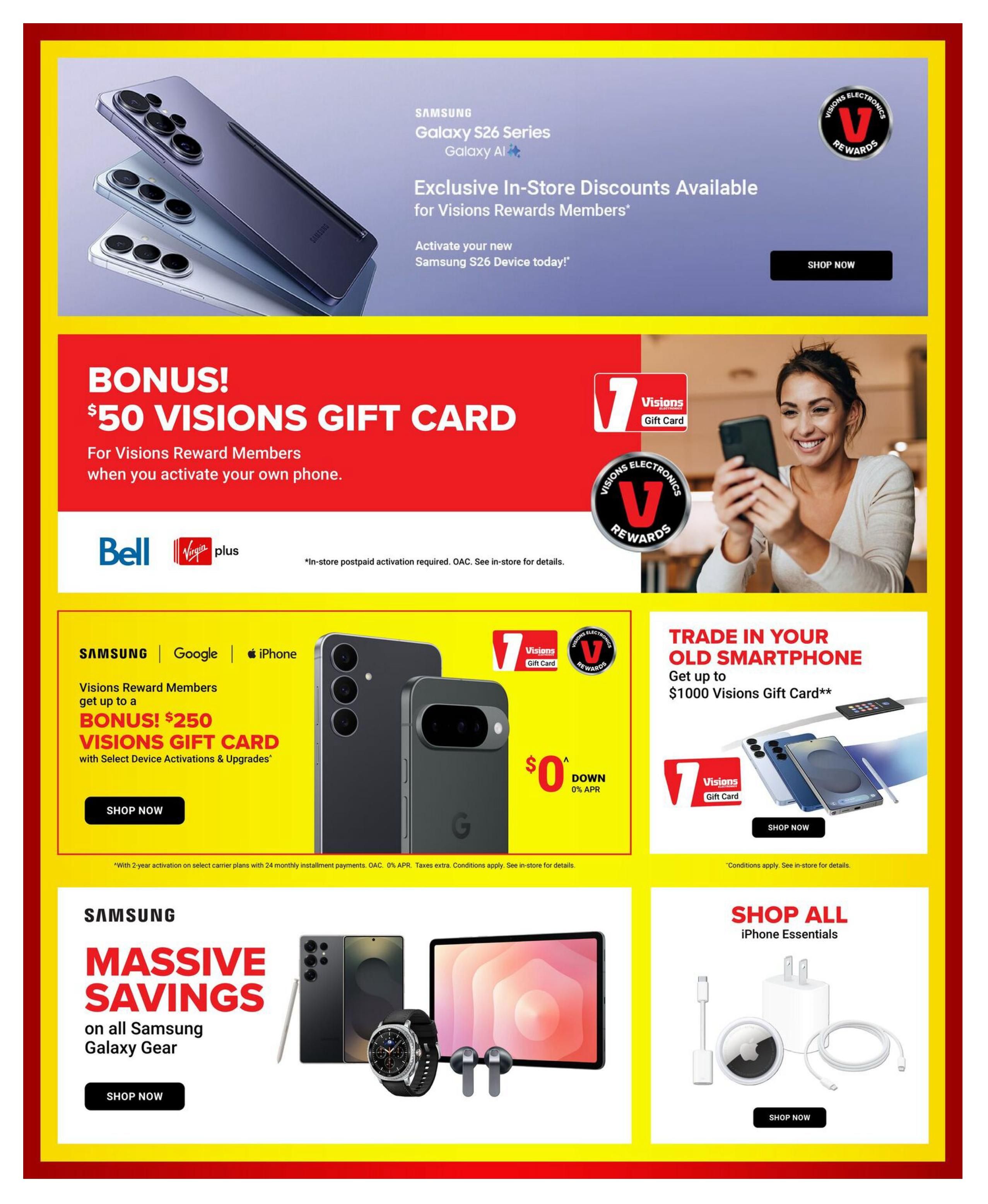 Visions Electronics Flyer September 4 to 10