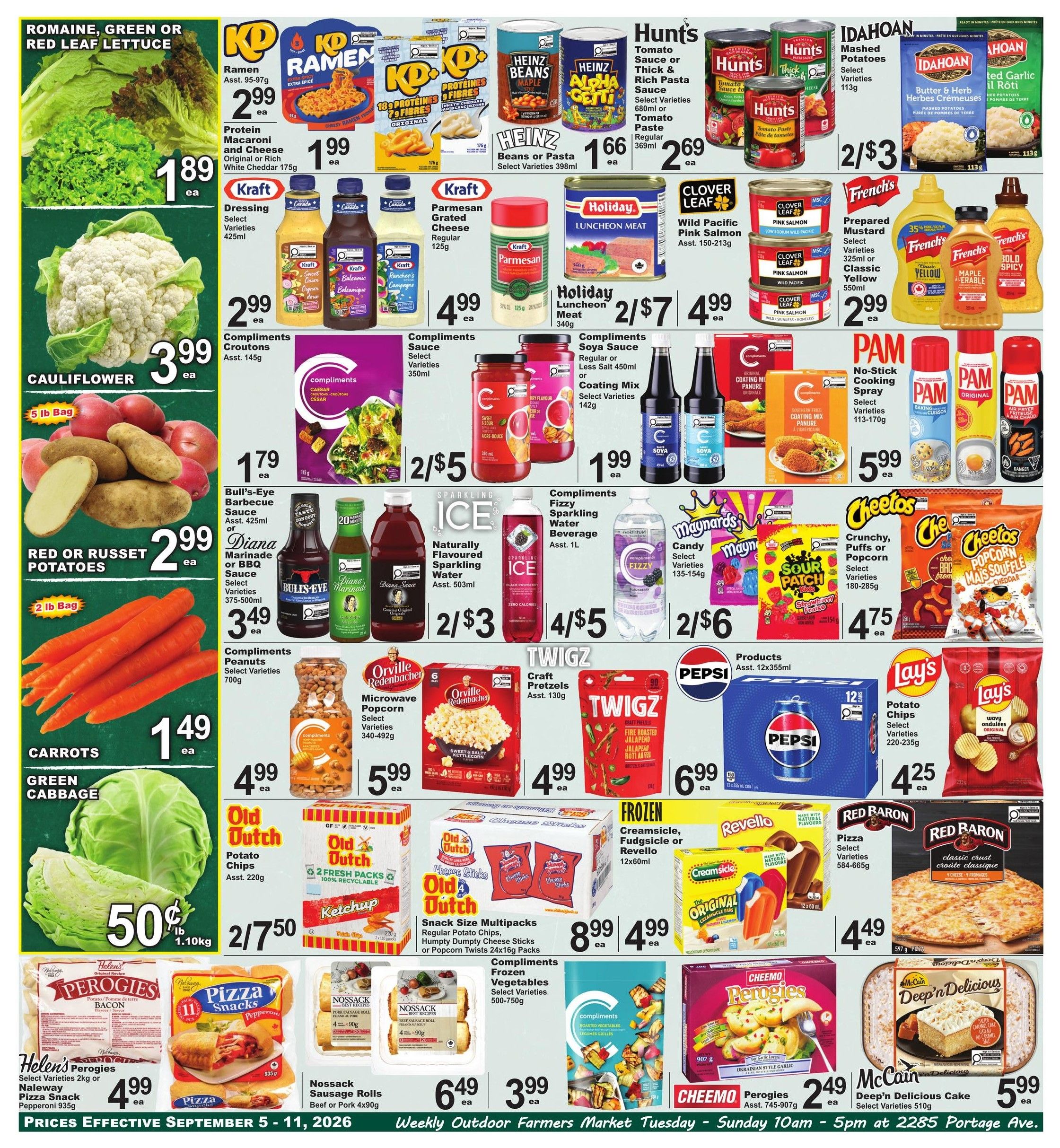 Food Fare Flyer September 5 to 11