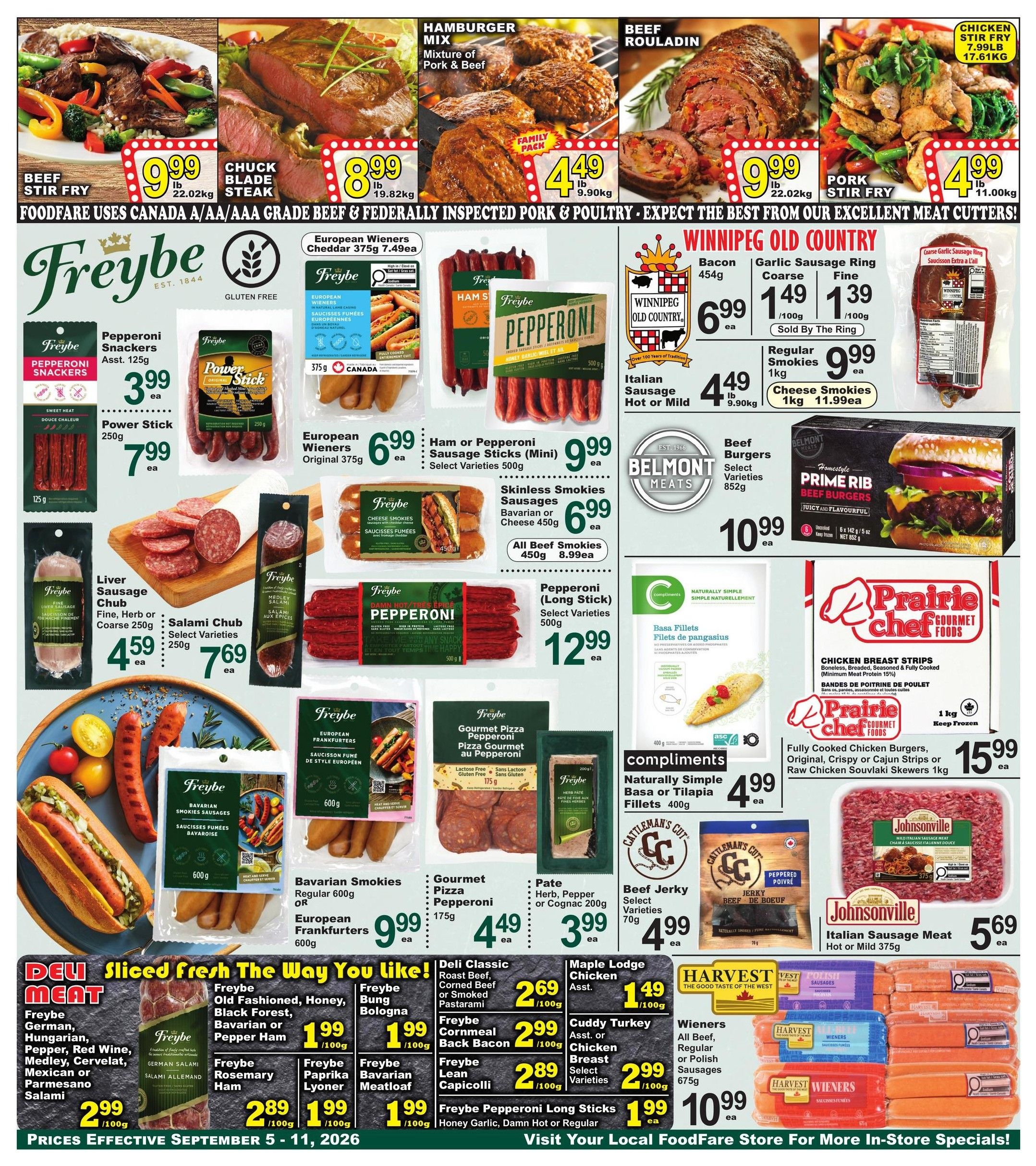 Food Fare Flyer September 5 to 11