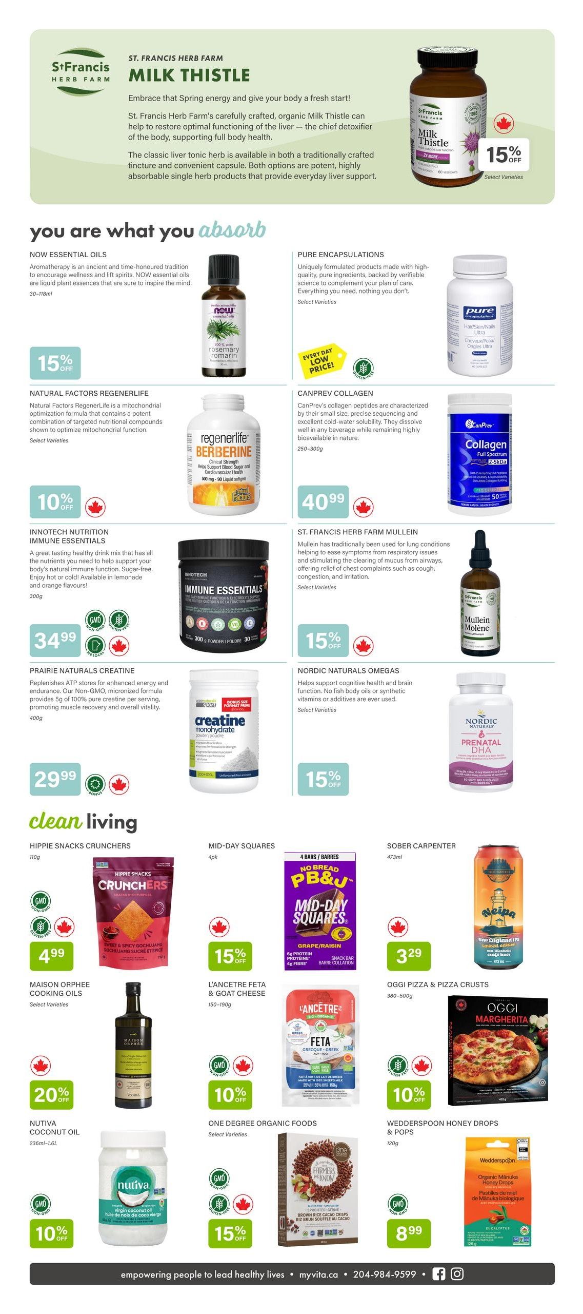 Vita Health Fresh Market Flyer September 3 to 23
