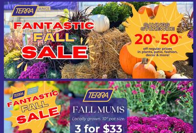 Terra Greenhouses Flyer September 4 to 10