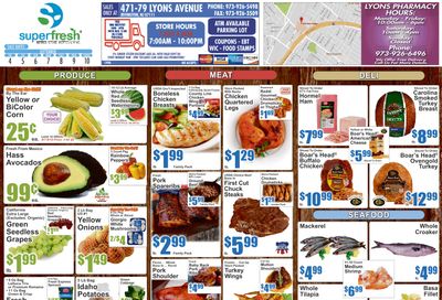 SuperFresh Supermarkets (Irvington, NJ) SuperFresh Weekly Ad September 4 - 10, 2026