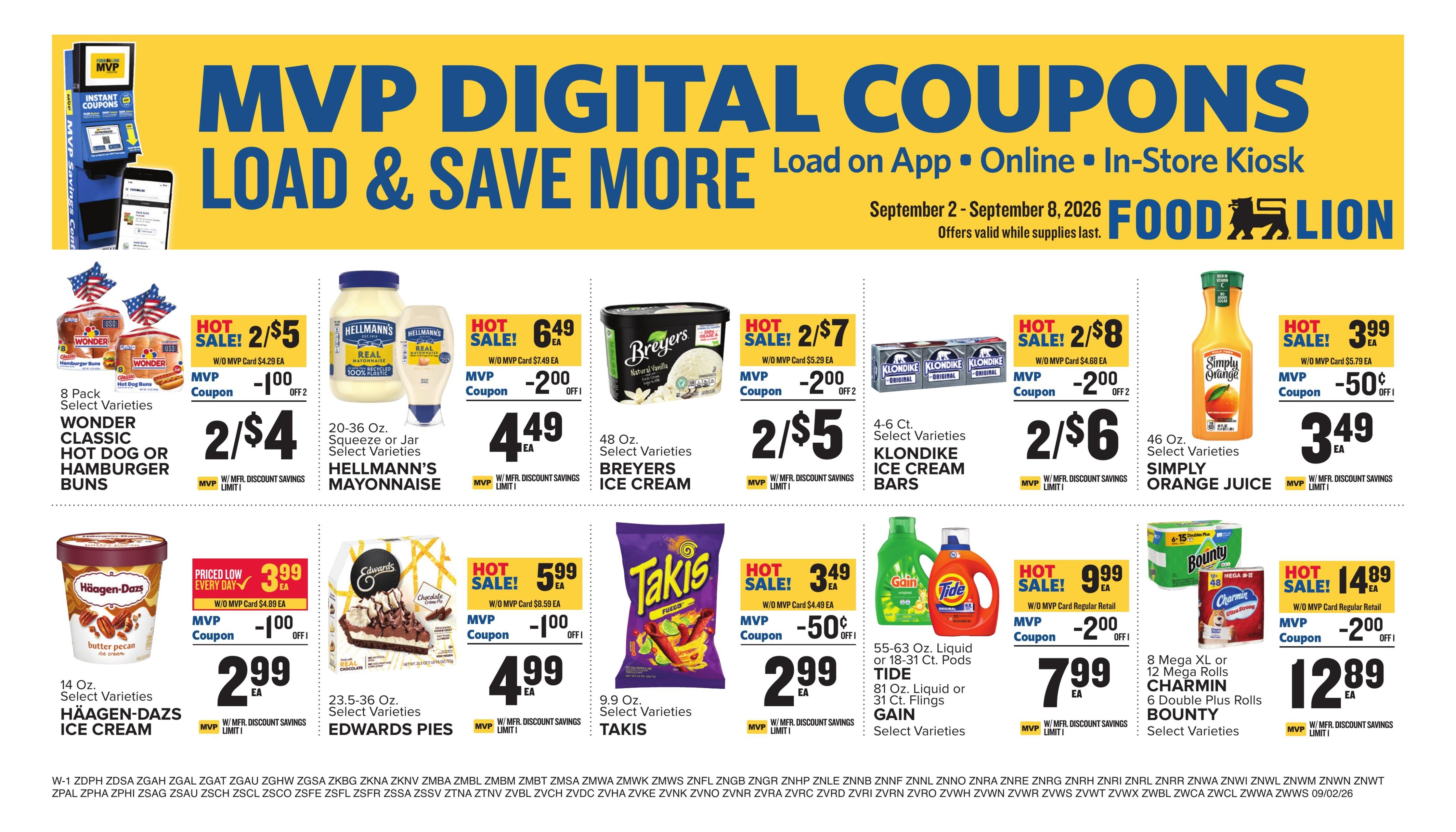 Food Lion (Somerville Area, VA) Weekly Ad September 2 - 8, 2026
