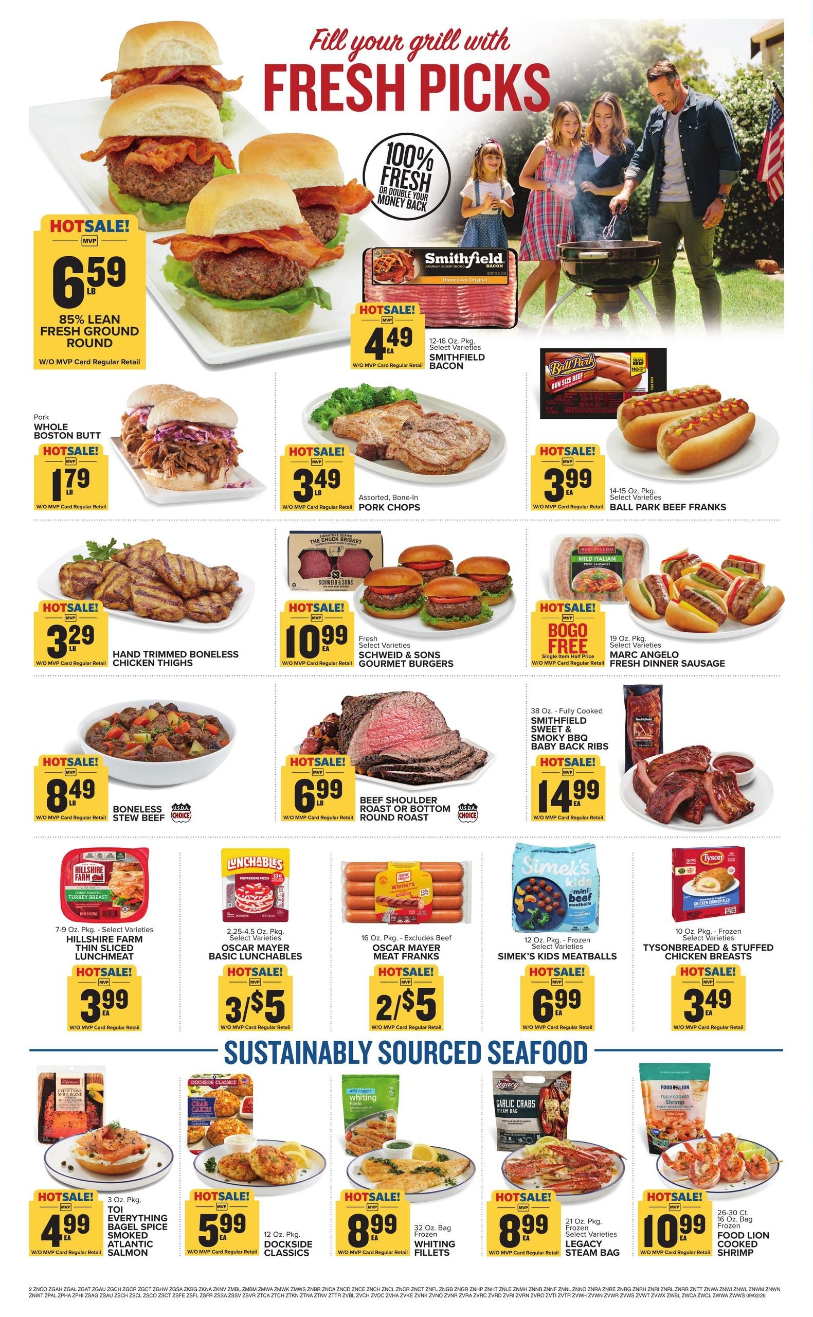 Food Lion (Somerville Area, VA) Weekly Ad September 2 - 8, 2026