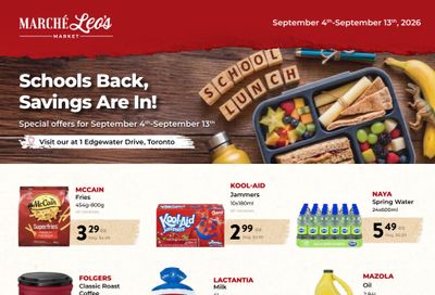 Marche Leo's Flyer September 4 to 13