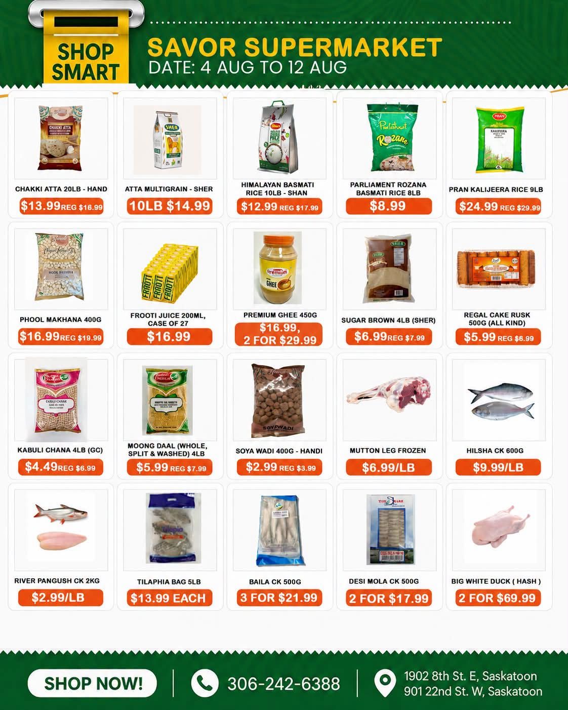 Savor Supermarket Flyer September 4 to 12