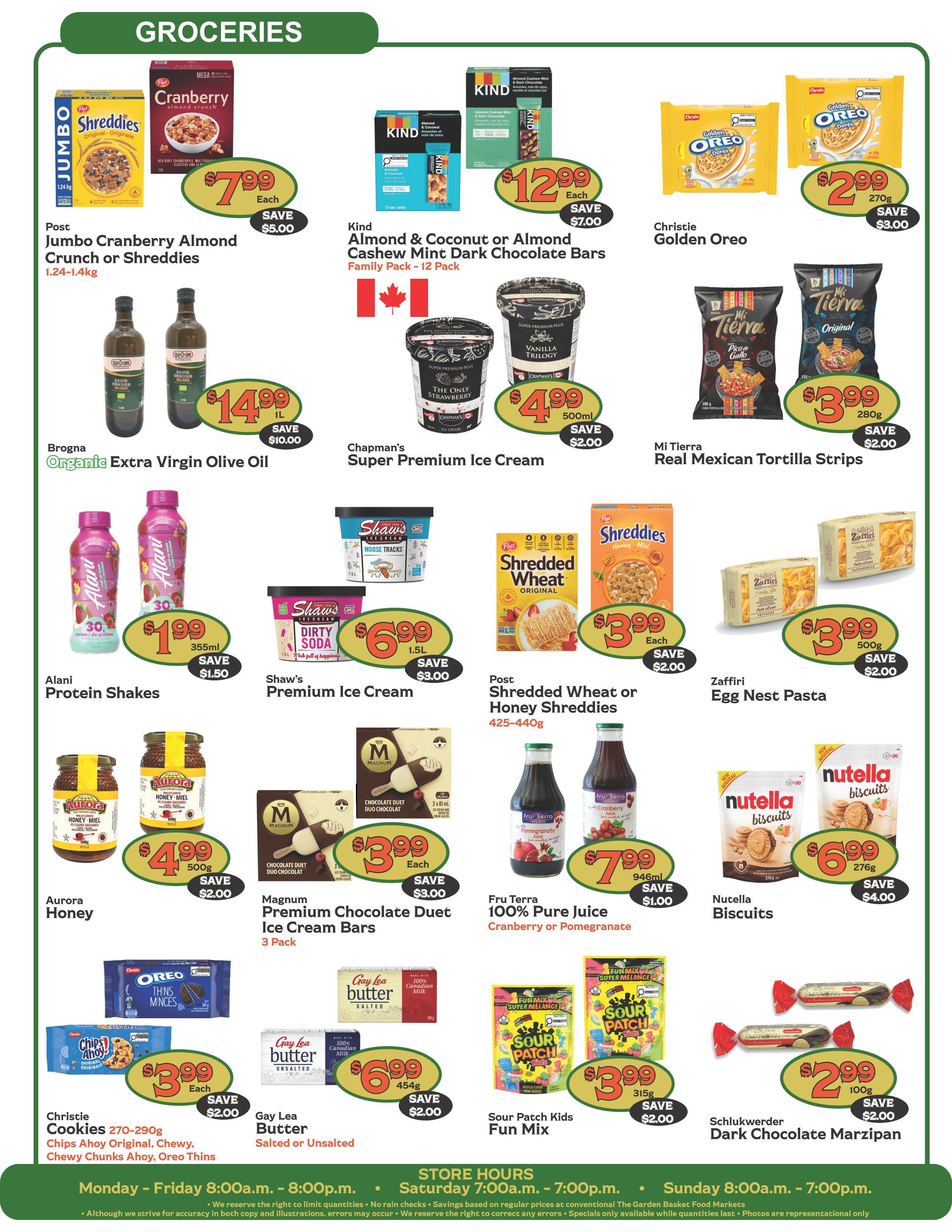 The Garden Basket Flyer September 3 to 9