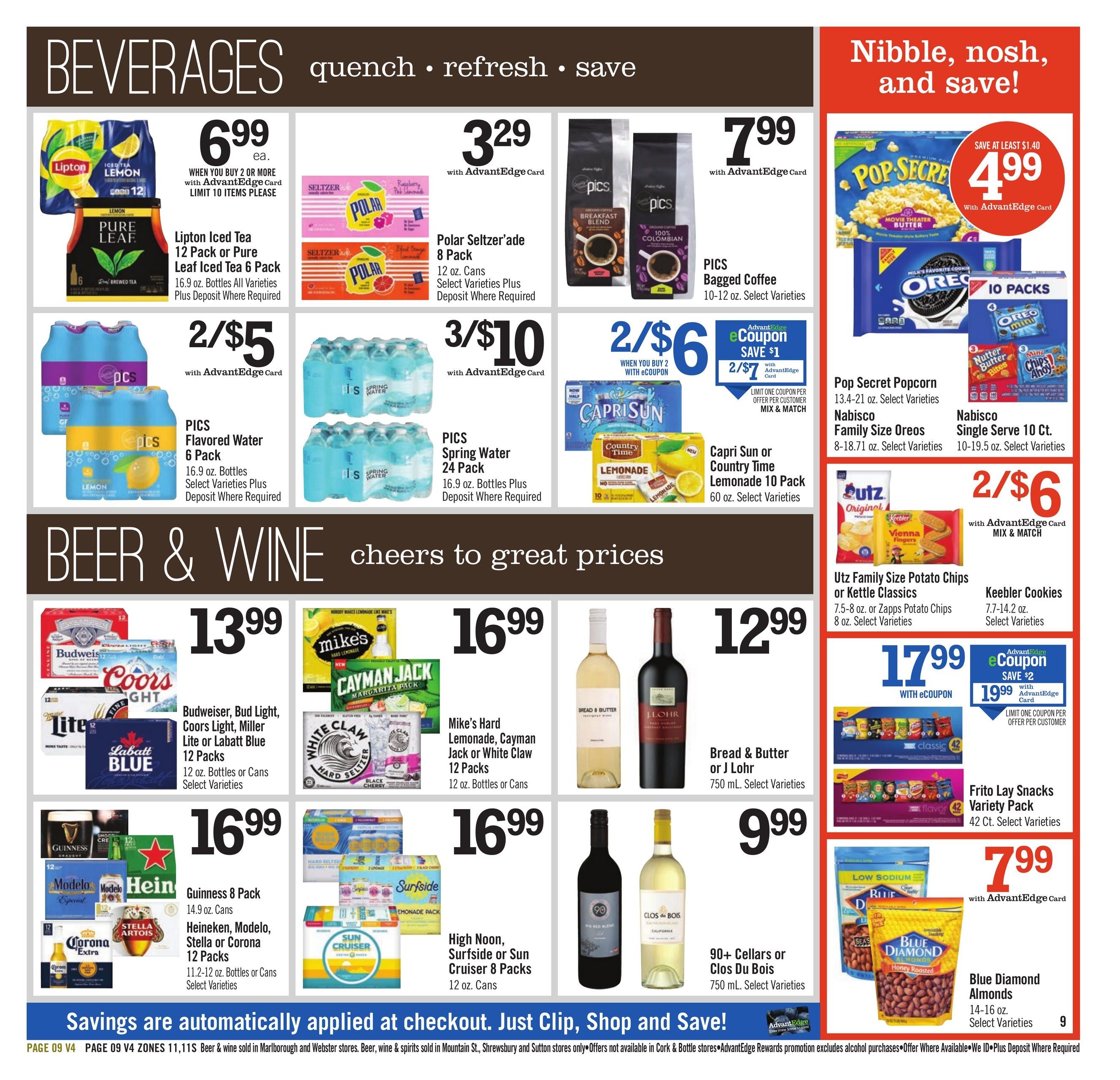 Price Chopper (Athol Area, MA) Weekly Ad September 6 - 12, 2026