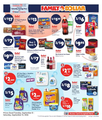 Family Dollar (Deltona Area, FL) Weekly Ad September 8 - 12, 2026